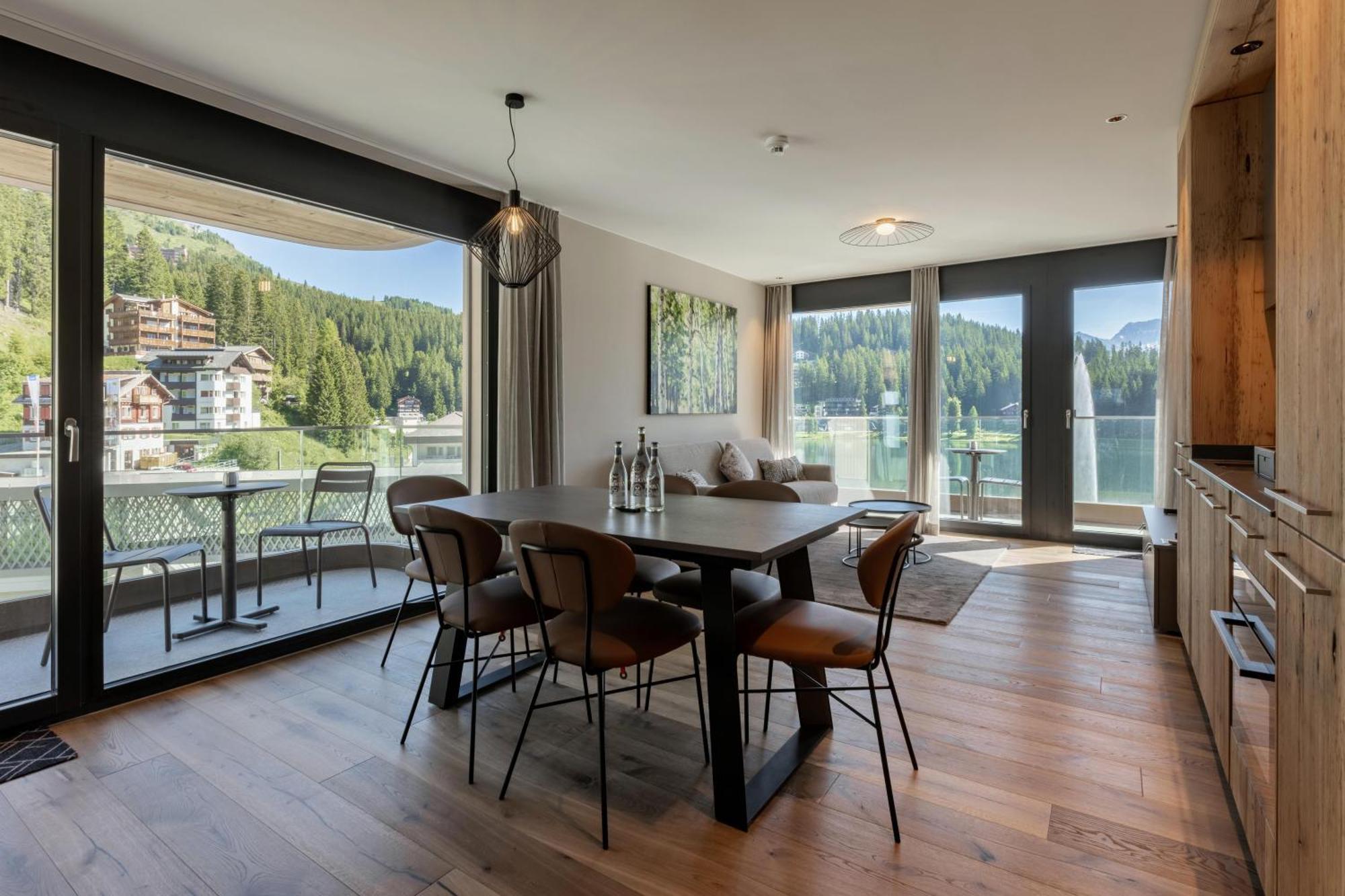 Postresidenz Am See 아로사 외부 사진